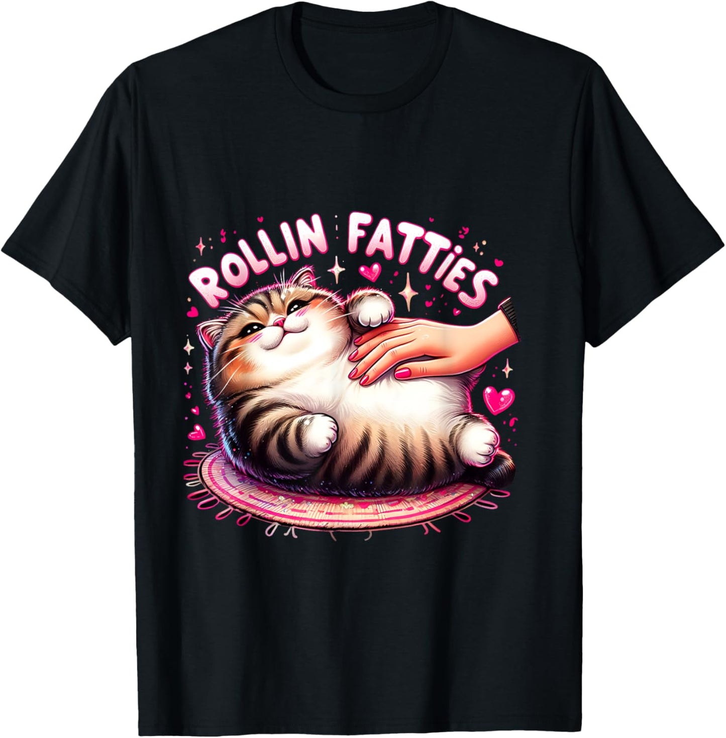 Cat Meme Funny Cat Lover Quote Rollin Fatties Funny